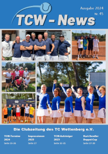 Tennisclub Wettenberg TCW News 2024 Tennistraining Gießen Wettenberg Krofdorf